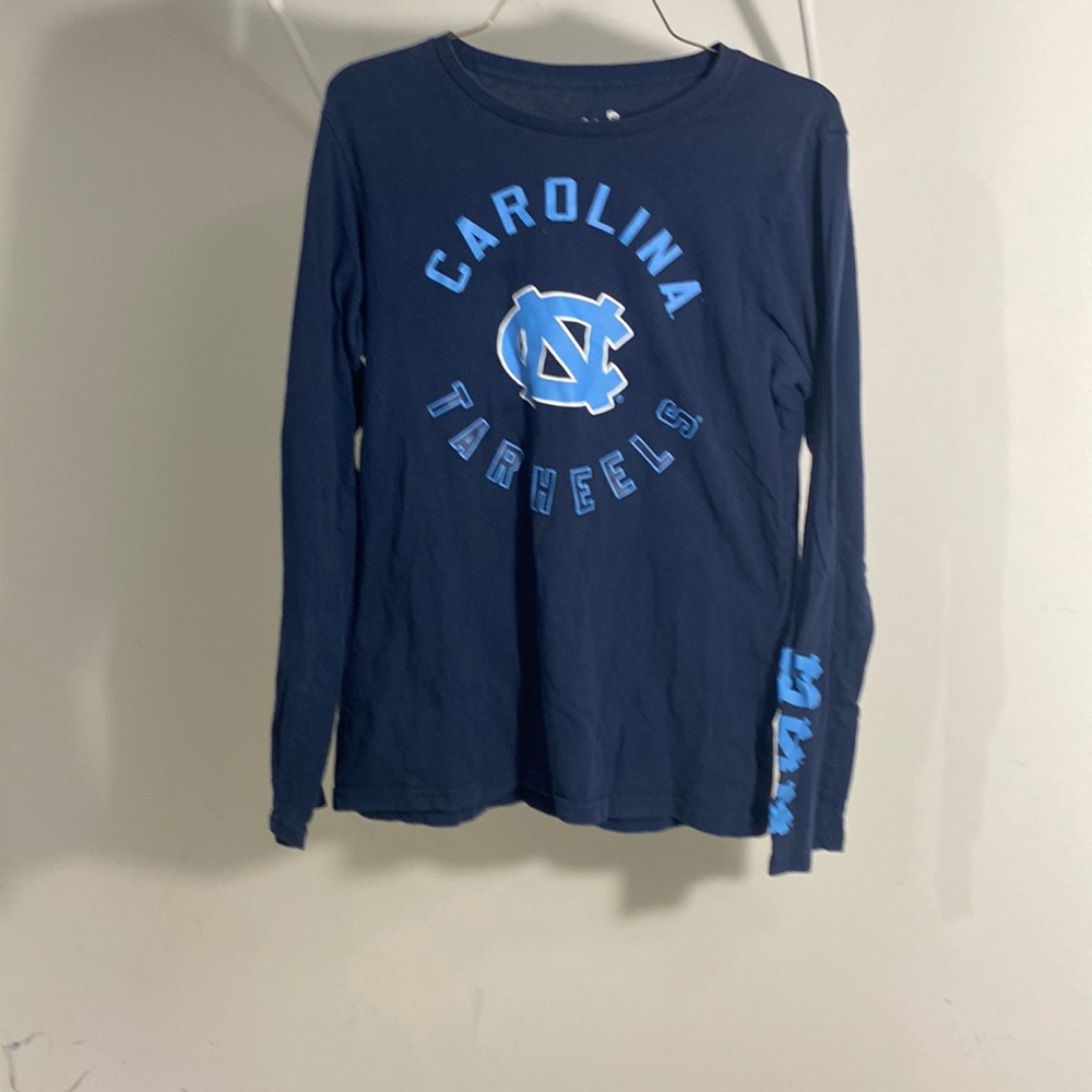 University Of North Carolina Tar Heels Long Sleeve T-Shirt Kids XL Gen 2 Tag